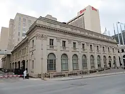 Northwest corner