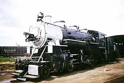 OP&E 5, a 1922-built ALCO 2-8-0 Consolidation locomotive currently in the Galveston Railroad Museum (as "Center for Transportation and Commerce Engine No. 555") was also used in Emperor of the North Pole both as No. 5, and also (via 'Hollywood off-camera magic') as No. 27.[9]
