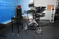 ORF broadcasting studio of Salzburg Today (Bundesland Heute)