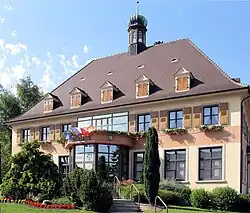 The town hall in Obenheim