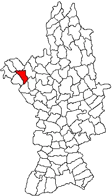 Location in Olt County