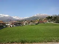 View of Occhieppo Inferiore