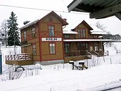 Ockelbo Train Station in February 2006