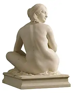 Odalisque by James Pradier, (1841) (Louvre)