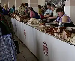 Meat and dairy row
