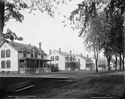 Officers' Row, c. 1900