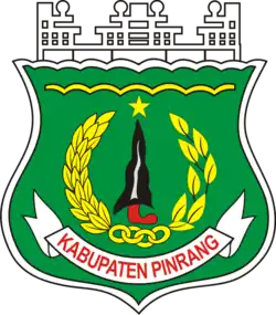 Coat of arms of Pinrang Regency