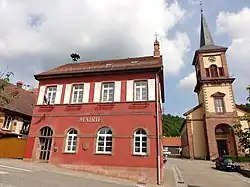 The town hall in Offwiller