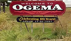 Welcome sign