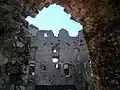 The castle walls