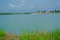 A view of the infrastructure (housing) at the opposite bank of Oguta
