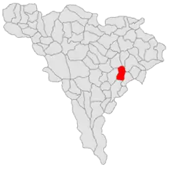 Location in Alba County