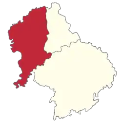 Location of Okara Tehsil