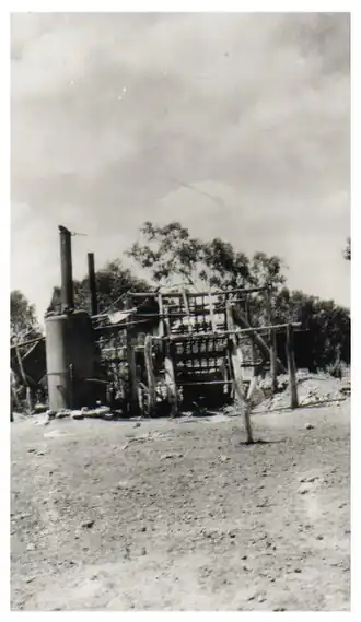 Old Battery at Woolgar, 1931