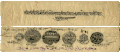 Letter sent to PM Bhimsen Thapa and Kazi Ranadhoj Thapa by (Pvt. seal L to R) Bakhat Singh Sardar, Dalbhanjan Pande (Pande Kazi), Ranabir Singh Thapa, Kaji Narsingh Thapa (Elder Amar Singh Thapa's another son) and sundry captains