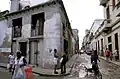 Street scene at the Old Havana