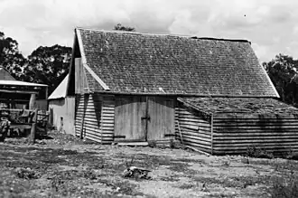 Old Talgai stable and hayshed