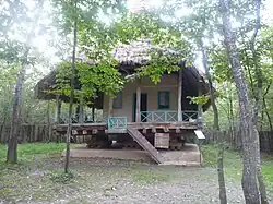 Old house in the village of Kacha
