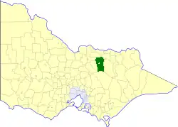 Location in Victoria