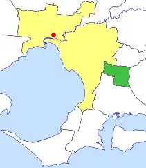 Location in Melbourne