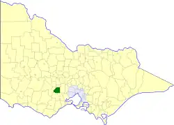 Location in Victoria