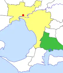 Location in Melbourne