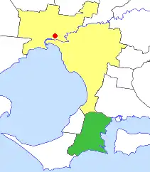 Location in Melbourne
