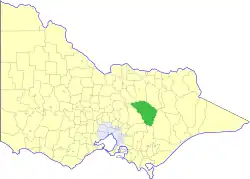 Location in Victoria