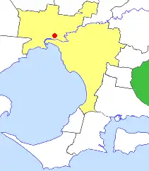 Location in Melbourne