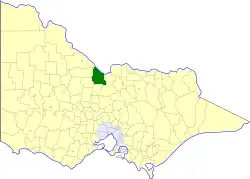 Location in Victoria