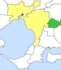 Location in Victoria