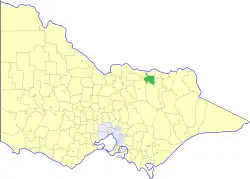Location in Victoria