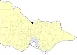 Location in Victoria