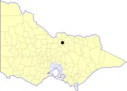 Location in Victoria