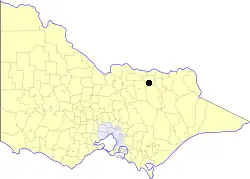 Location in Victoria