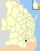 Location within Queensland