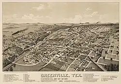 Greenville, Texas, 1886