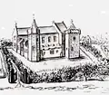 Drawing of Borg Oldenhuis (17th century)