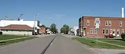 Downtown Olds, Iowa