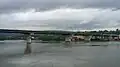 Widening of the Olgiati Bridge in progress, May 2019