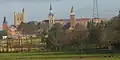 View on the towers