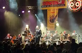 Ondřej Havelka a jeho Melody Makers performing in 2012