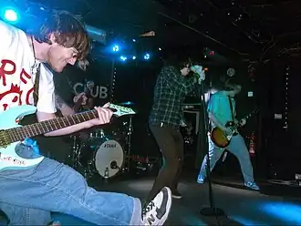 One Step Closer performing in 2022