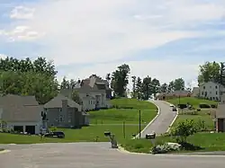 A neighborhood in the town of Onondaga in 2006
