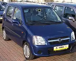 Opel Agila facelift