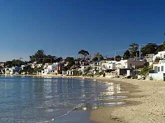 Beach at Opossum Bay