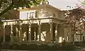 Everard Benjamin House, 232 Bradley Street (1838), with Ionic portico.
