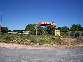 Orange World, a 50-acre (200,000&nbsp;m2) tourist park in Buronga