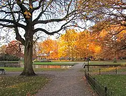 Oranjepark during fall