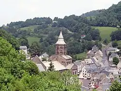 A general view of Orcival